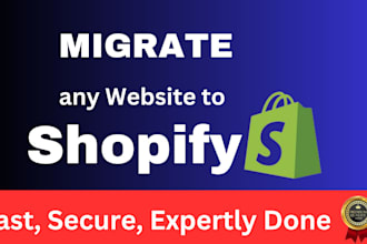 migrate wordpress to shopify migration or wix website to shopify