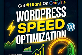 do wordpress speed optimization for website loading speed