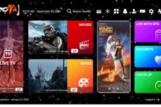 reskin smarter player, smarter pro lite for android iptv
