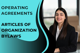draft operating agreements, articles of organization and bylaws