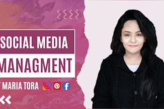 expert social media manager for instagram, tiktok, pinterest and custom content