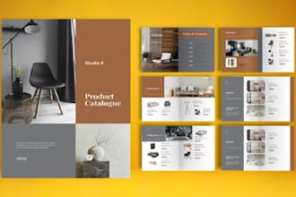design booklet, instruction manual, user guide, catalogue and PDF design