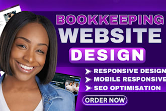 build bookkeeping account finance insurance and tax service website