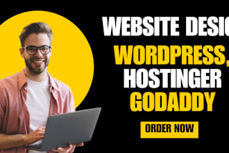 design ionos website godaddy website hostinger website wordpress