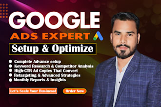 set up manage audit and optimization google ads for maximum PPC performance