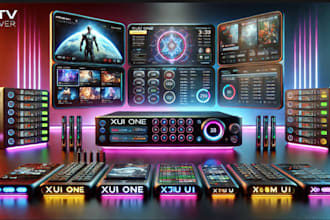 build a fast iptv server, xui one, xtream ui, 25000 channel, m3u