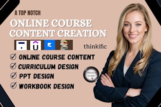 ppt maker online course creation instructional design course content workbook