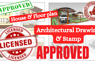 do los angeles california, florida,ohio, north carolina stamp, architecture plan