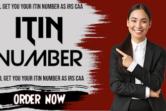apply, obtain non resident itin individual taxpayer identification number as caa