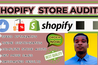 do your shopify store audit  to boost shopify sales and traffic