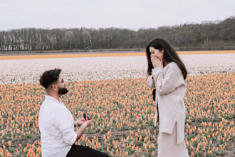 do a professional tulip photoshoot at keukenhof gardens