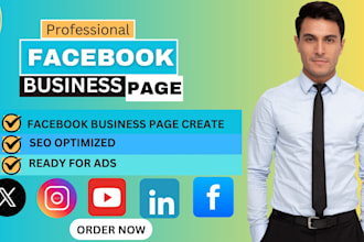 create facebook page for businesses