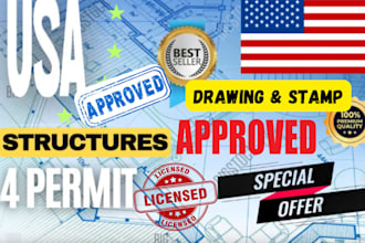 do california licensed, structural engineer, ny stamp, florida stamp city permit