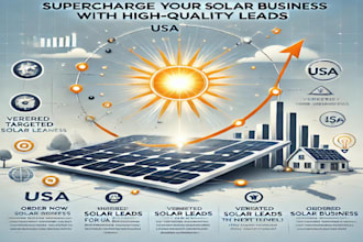 generate verified usa solar leads for your business
