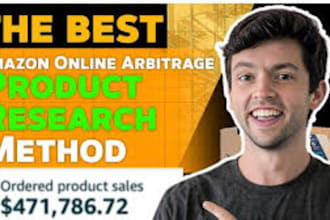 do amazon fba online arbitrage product research for USA, UK