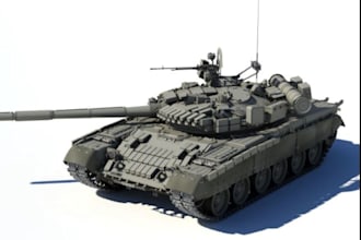 sculpt 3d armor tank model, 3d spaceship model for 3d printing, stl, blender