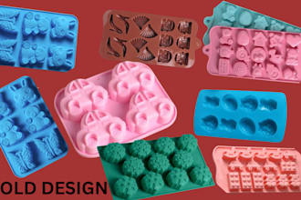 do chocolate mold design injection mold silicone mold plastic mold in solid work