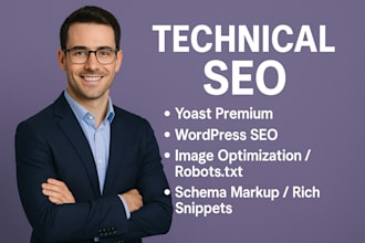 do wordpress onpage SEO and technical optimization service for a website