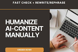 humanize ai content of any writing