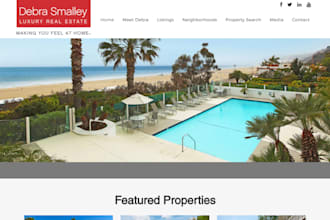 build realtors website, real estate website, property listing website, wordpress