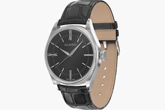 create realistic 3d wrist watch animation, watch modeling and render and luxury