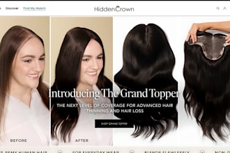 build glamorous hair extension ecommerce website hair extension shopify store