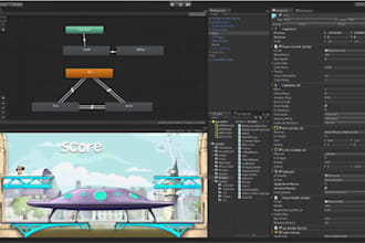 do unity game development, unity game reskin and unity mobile game modification