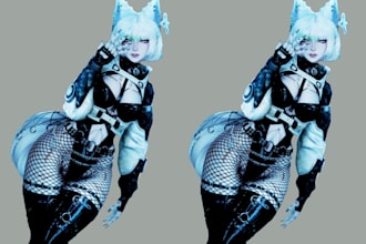 custom vrchat avatar add outfits toggles  nsfw gogo loco upload avatar pc quest