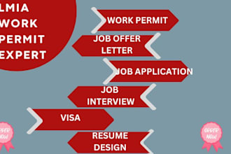 assist you with lmia, twfp, and eimt application for canadian work permit