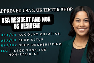 be your USA primary business representative for tiktok shop setup tik tok shop