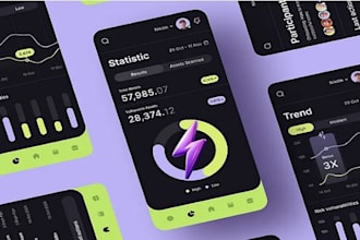develop crypto wallet app, fintech app, blockchain, trading app, money transfer