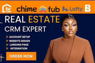 setup lofty CRM  kvcore website boldtrail chime follow up boss kv core crm idx
