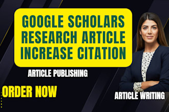 write and publish your article in peer reviewed google scholar indexed