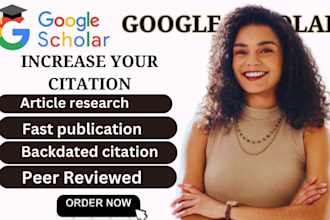 write and publish article in google scholar citation peer reviewed blog content