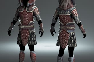 do custom skyrim mod, fallout character, sfm mod, 3d armor and game asset