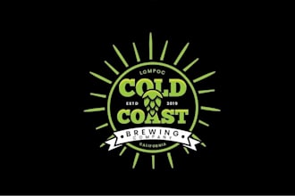 design a modern and custom unique brewery beer company logo