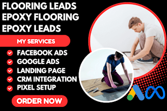 generate hot flooring leads epoxy flooring landing page epoxy flooring leads