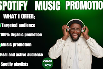 increase your spotify streams and audience reach