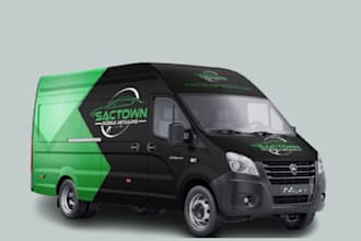 design awesome food truck wrap design, vehicle wrap, van, trailer wrap design