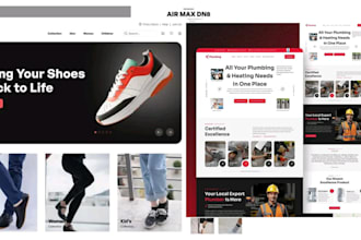 create modern landing page for saas lms, healthcare ecommerce figma ui ux design