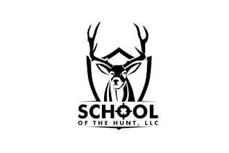 make famous fantastic super logo for the school of the hunt