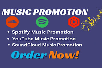 do organically soundcloud promotion for music track