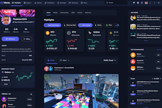 develop fintech, crypto wallet, bank, payment, loan app, webapp, website, UI UX