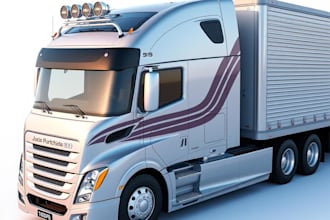 model high quality 3d truck model for 3d printing,car modeling in zbrush,blender