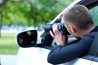 conduct a background check for you as a  private investigator, detective, osint