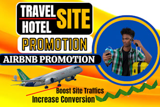 travel site promotion airbnb listing hotel real estate solo ads leads marketing
