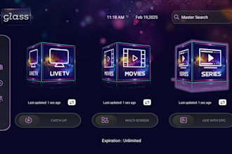 customize your iptv app with your name, your logo,  and dns with admin panel