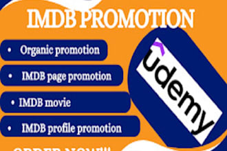 promote your imdb profile with organic rating