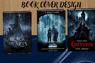design professional book cover or ebook cover book cover mock up