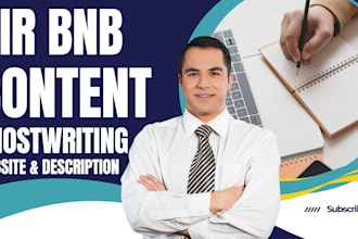 professionally write a high converting, SEO optimized airbnb listing description